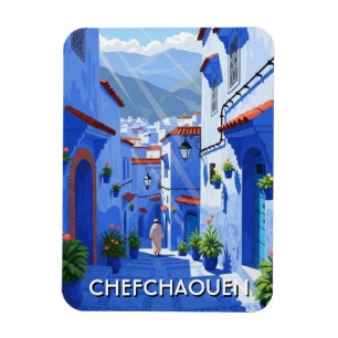 Reizen naar Chefchaouen Marokko Magneet