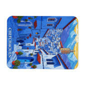 Reizen naar Chefchaouen Marokko Magneet (Horizontaal)