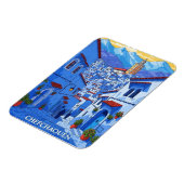 Reizen naar Chefchaouen Marokko Magneet (Linkerzijde)