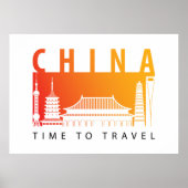 Reizen naar China Poster (Voorkant)