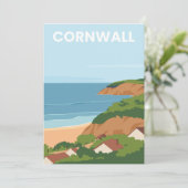 Reizen naar Cornwall Kaart (Staand voorkant)