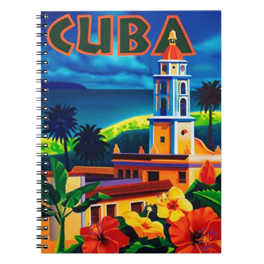 Reizen naar Cuba in vroeger tijden Notitieboek (Voorkant)