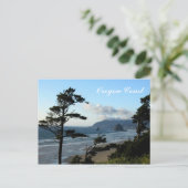 Reizen naar de kust van Oregon Briefkaart (Staand voorkant)