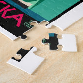 Reizen naar de speciale cruises Alaska AK Taku Gla Legpuzzel (Zijkant)