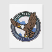 Reizen naar de VS Vlieg vandaag logo (Voorkant)