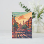 Reizen naar Dublin Briefkaart (Staand voorkant)