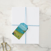 Reizen naar Frankrijk Cadeaulabel (Met Touw)
