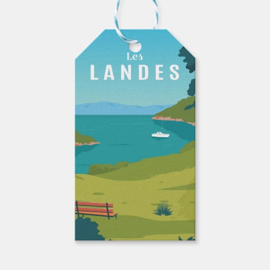 Reizen naar Frankrijk Cadeaulabel (Voorkant)