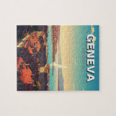 Reizen naar Genève Zwitserland Legpuzzel (Horizontaal)