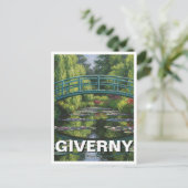 Reizen naar Giverny France Briefkaart (Staand voorkant)