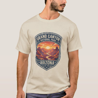 Reizen naar Grand Canyon National Park Arizona T-shirt