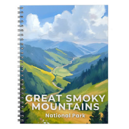 Reizen naar Great Smoky Mountains National Park Notitieboek