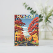 Reizen naar Hanover New Hampshire Briefkaart (Staand voorkant)