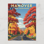 Reizen naar Hanover New Hampshire Briefkaart (Voorkant)