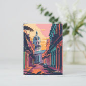 Reizen naar Havana Briefkaart (Staand voorkant)