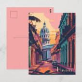 Reizen naar Havana Briefkaart (Voorkant / Achterkant)