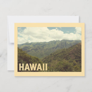Reizen naar Hawaï van weleer Briefkaart