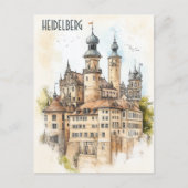 Reizen naar Heidelberg Duitsland Briefkaart (Voorkant)