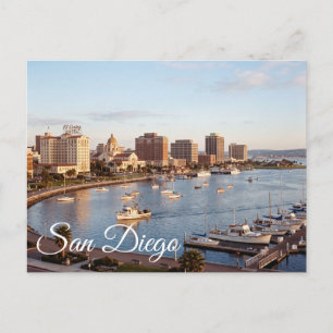 Reizen naar het oude San Diego Californië Briefkaart