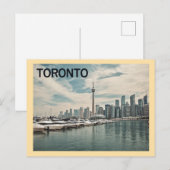 Reizen naar het oude Toronto Briefkaart (Voorkant / Achterkant)