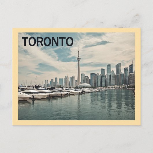 Reizen naar het oude Toronto Briefkaart (Voorkant)