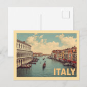 Reizen naar het oude Venetië Briefkaart (Voorkant / Achterkant)