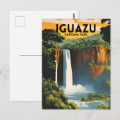 Reizen naar Iguazu National Park Briefkaart (Voorkant / Achterkant)