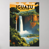 Reizen naar Iguazu National Park Poster (Voorkant)