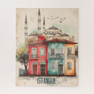 Reizen naar Istanbul Turkiye Legpuzzel