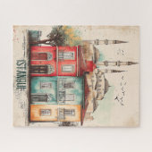 Reizen naar Istanbul Turkiye Legpuzzel (Horizontaal)