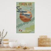 Reizen naar Jupiter Poster (Keuken)