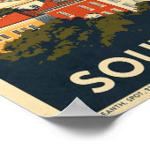 reizen naar Kaapstad Poster (Hoek)