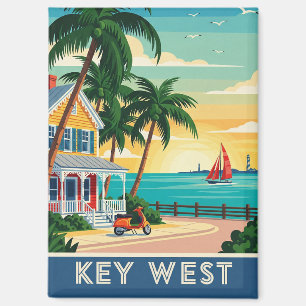 Reizen naar Key West Florida Magneet