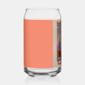 Reizen naar Kopenhagen Blikvorm Glas (Rechts)