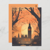 Reizen naar Londen Briefkaart (Voorkant / Achterkant)