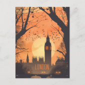 Reizen naar Londen Briefkaart (Voorkant)