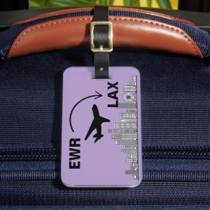 Reizen naar Los Angeles Californië Bagagelabel