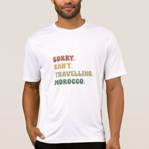 Reizen naar Marokko T-shirt