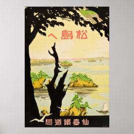 reizen naar Matsujima Japan Poster