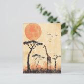 Reizen naar Mombasa Kenia Briefkaart (Staand voorkant)