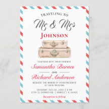 Reizen naar Mr en Mrs Travel Bestemming Bruiloft