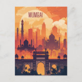 Reizen naar Mumbai Briefkaart (Voorkant)