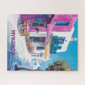 Reizen naar Mykonos Griekenland Legpuzzel (Horizontaal)