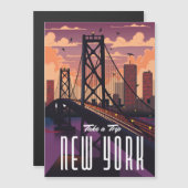 Reizen naar New York (Voorkant / Achterkant)