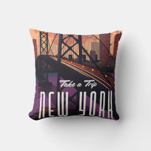 Reizen naar New York Kussen