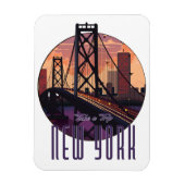 Reizen naar New York Magneet (Verticaal)