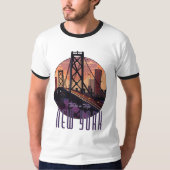 Reizen naar New York T-shirt (Voorkant)