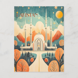 Reizen naar Pakistan Briefkaart