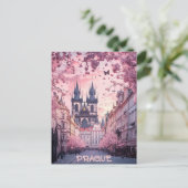 Reizen naar Praag Tsjechië Briefkaart (Staand voorkant)