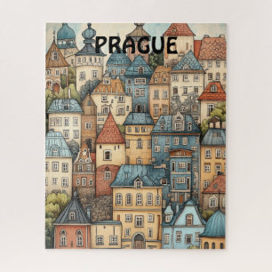 Reizen naar Praag Tsjechië Legpuzzel